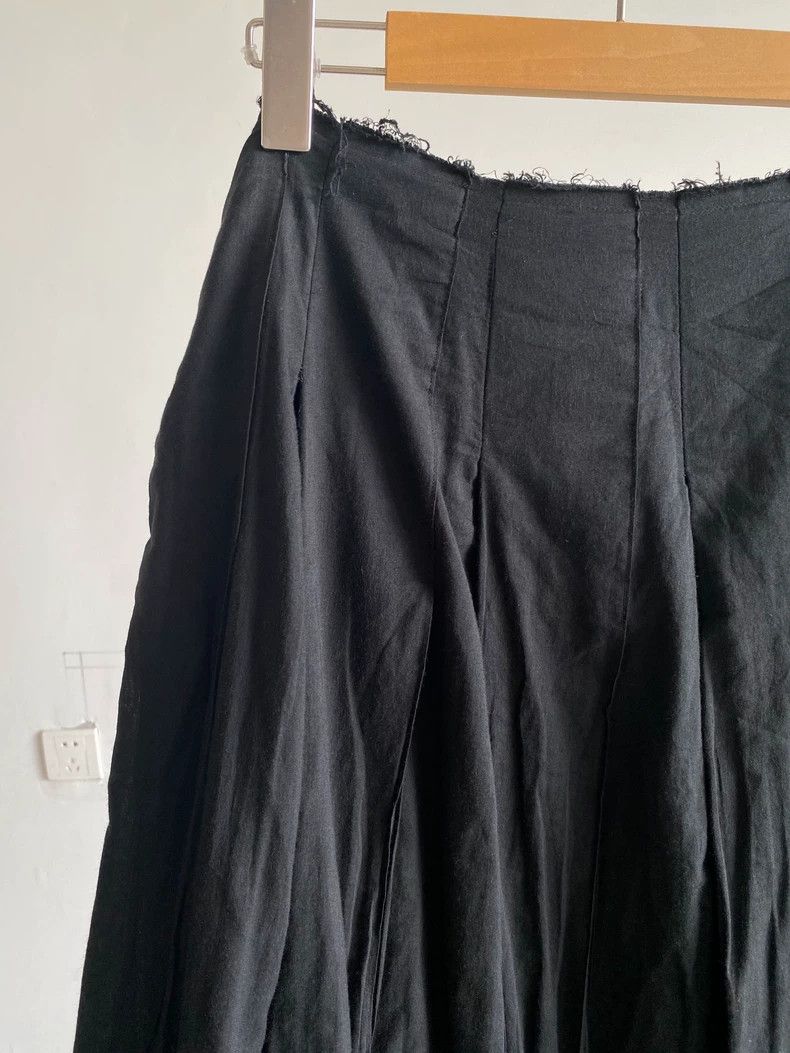 Junya Watanabe Junya Watanabe Vintage Pleated Wrap Skirt Size 24" / US 00 / IT 34 - 6 Thumbnail