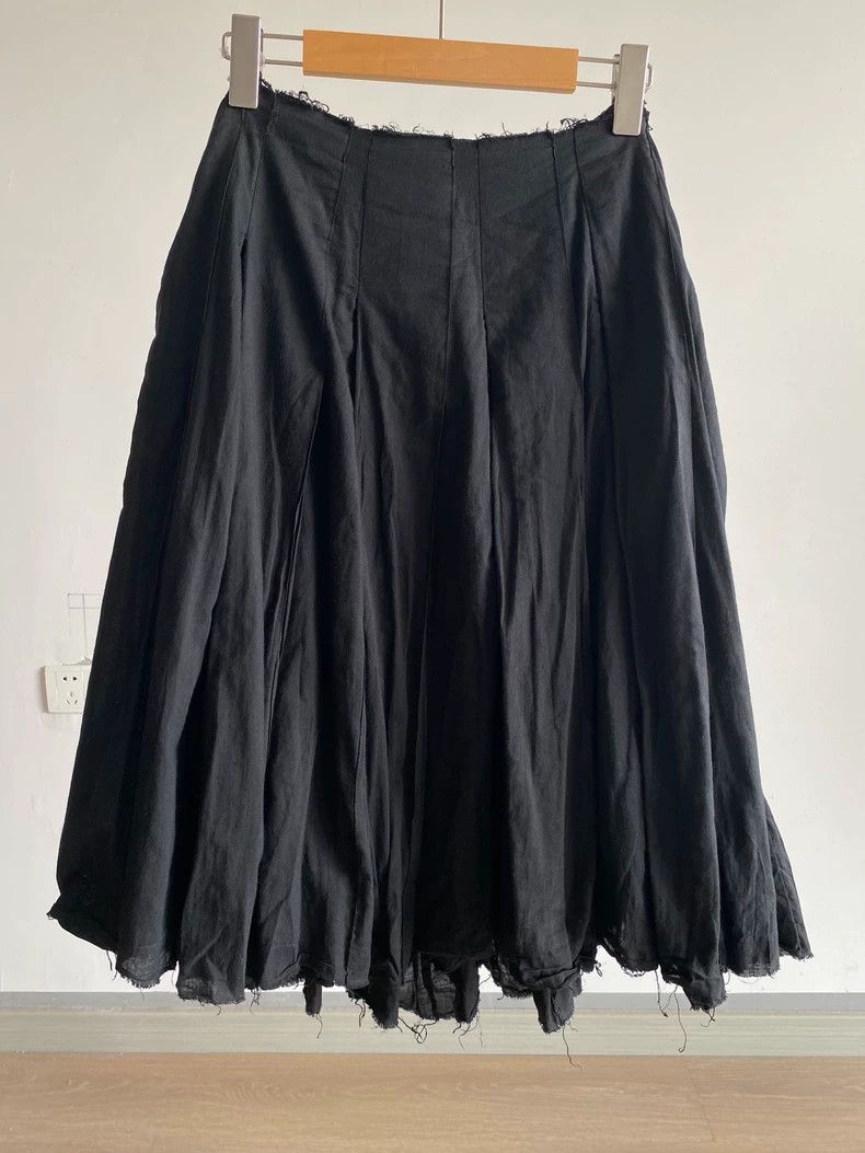 Junya Watanabe Junya Watanabe Vintage Pleated Wrap Skirt Size 24" / US 00 / IT 34 - 2 Thumbnail