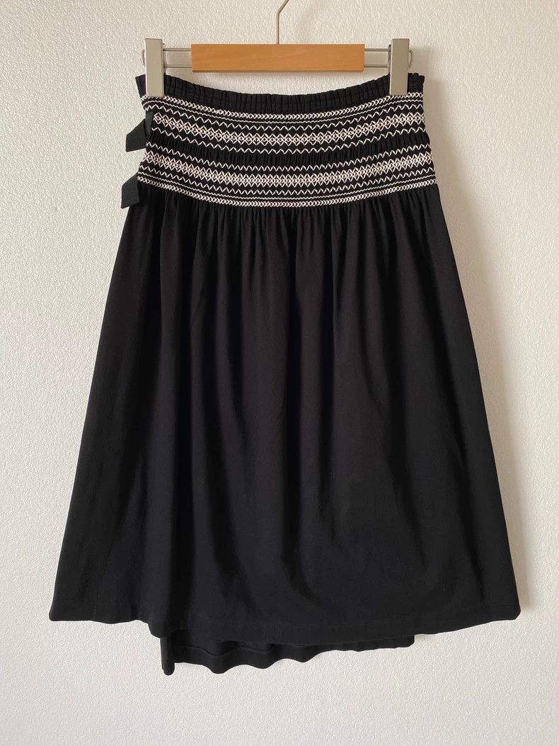 Junya Watanabe Junya Watanabe 2011ss Embroidered Wrap Skirt Size 26" / US 2 / IT 38 - 2 Thumbnail