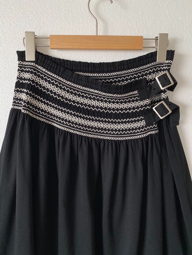 Junya Watanabe Junya Watanabe 2011ss Embroidered Wrap Skirt Size 26" / US 2 / IT 38 - 3 Thumbnail