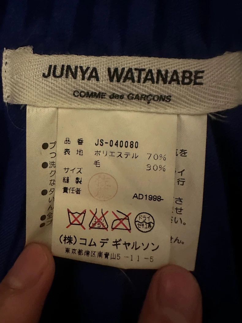Junya Watanabe Junya Watanabe Wool Pleated Skirt Size 26" / US 2 / IT 38 - 6 Thumbnail