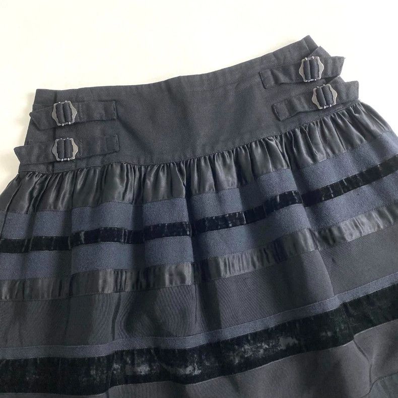 Junya Watanabe Junya Watanabe AD2006 Paneled Mini Skirt Size 24" / US 00 / IT 34 - 3 Thumbnail