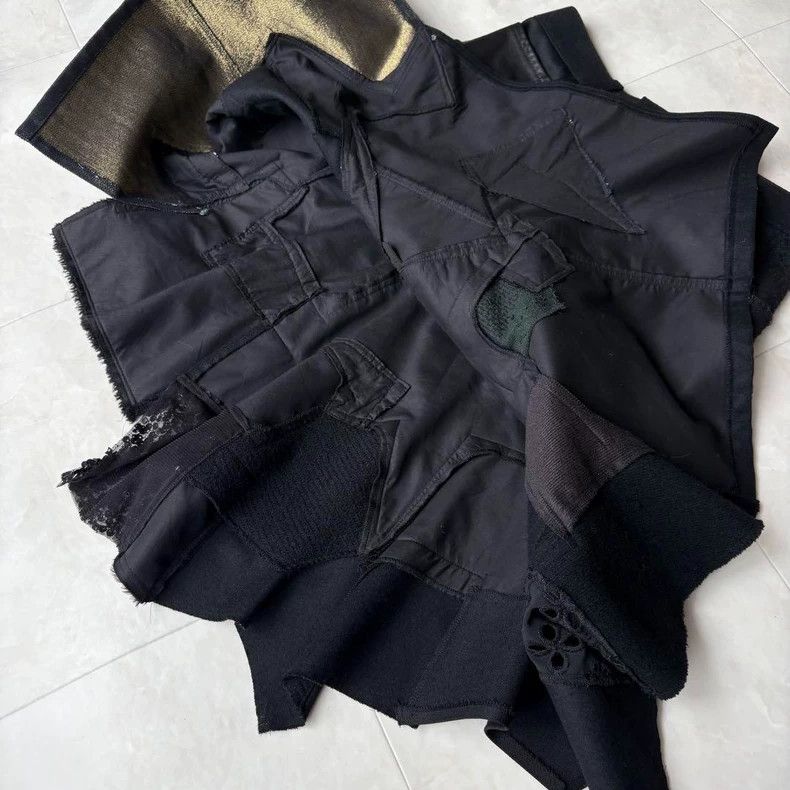 Junya Watanabe Junya Watanabe AD2014 Patchwork Skirt Size 28" / US 6 / IT 42 - 4 Thumbnail