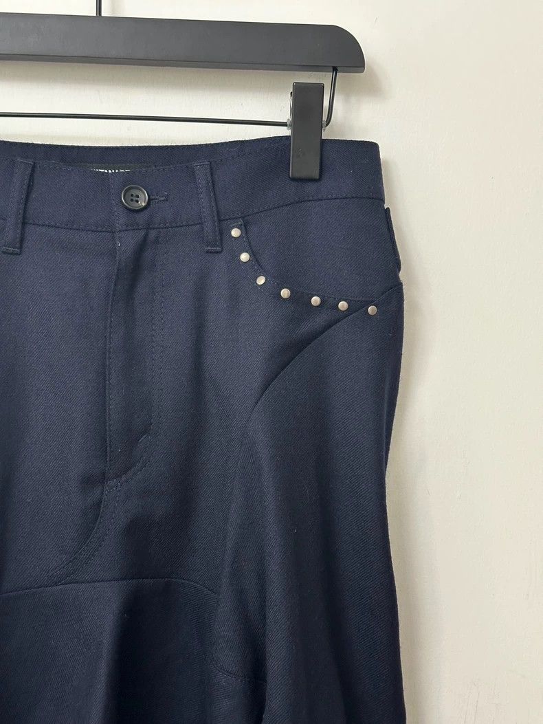Junya Watanabe Junya Watanabe Rivet Irregular Polka Dot Mermaid Midi Skirt Size 24" / US 00 / IT 34 - 4 Thumbnail