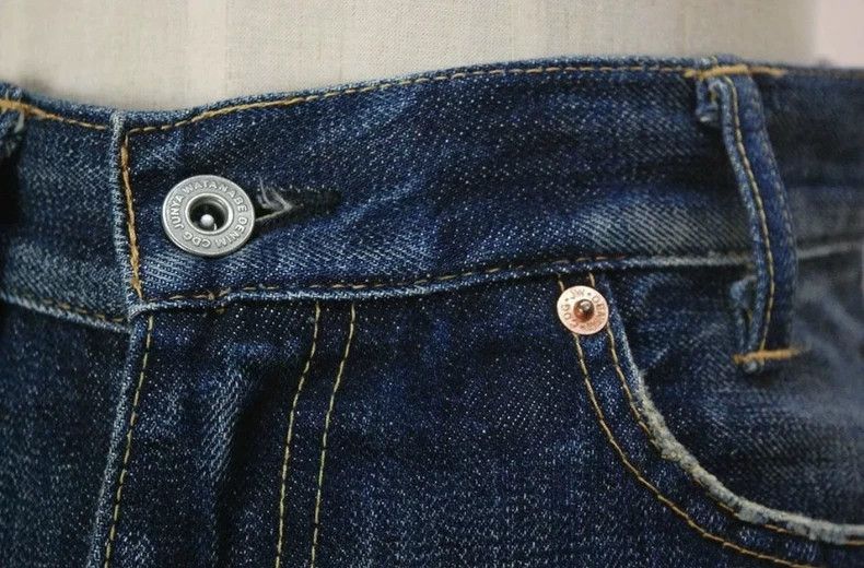 Junya Watanabe Junya Watanabe Denim Deconstructed Skirt Size 24" / US 00 / IT 34 - 4 Thumbnail