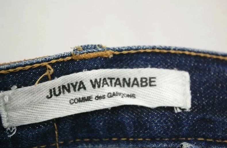 Junya Watanabe Junya Watanabe Denim Deconstructed Skirt Size 24" / US 00 / IT 34 - 5 Thumbnail