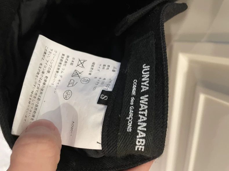 Junya Watanabe Junya Watanabe Black Wool Skirt Size 24" / US 00 / IT 34 - 2 Thumbnail