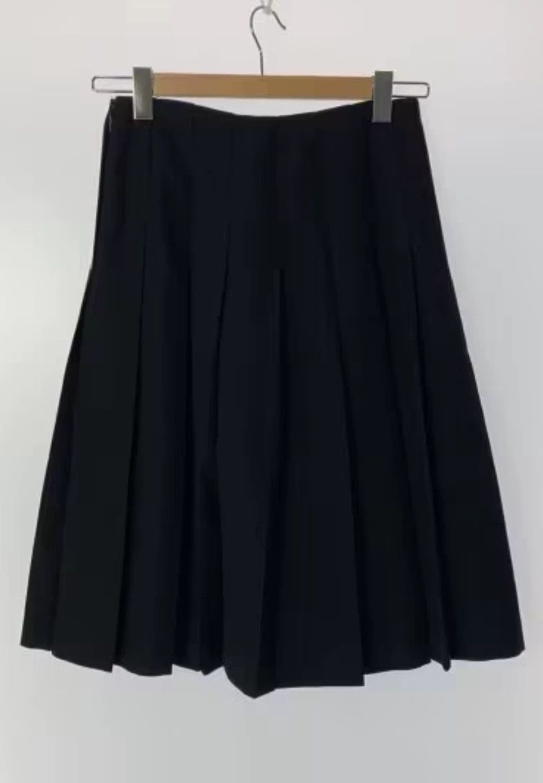 Junya Watanabe JUNYA WATANABE Black Wool Skirt Size 26" / US 2 / IT 38 - 2 Thumbnail