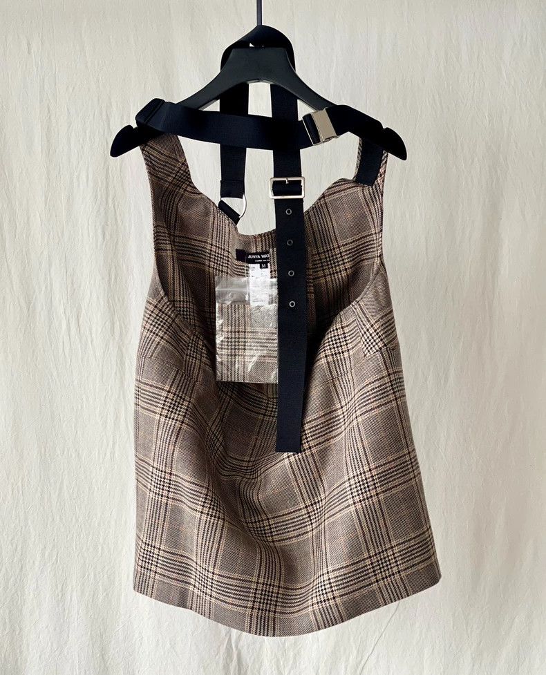 Junya Watanabe Junya Watanabe CDG Asymmetric Plaid Skirt Size 26" / US 2 / IT 38 - 7 Thumbnail