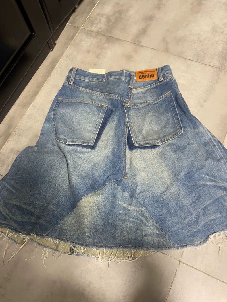 Junya Watanabe Junya Denim Half Skirt XS Size 24" / US 00 / IT 34 - 3 Thumbnail