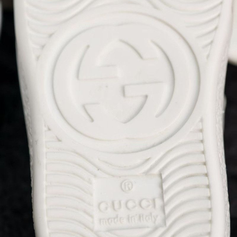 Gucci Gucci Children's White Velcro Low-Top Sneakers 0079 Size US 5 / EU 37 - 15 Thumbnail