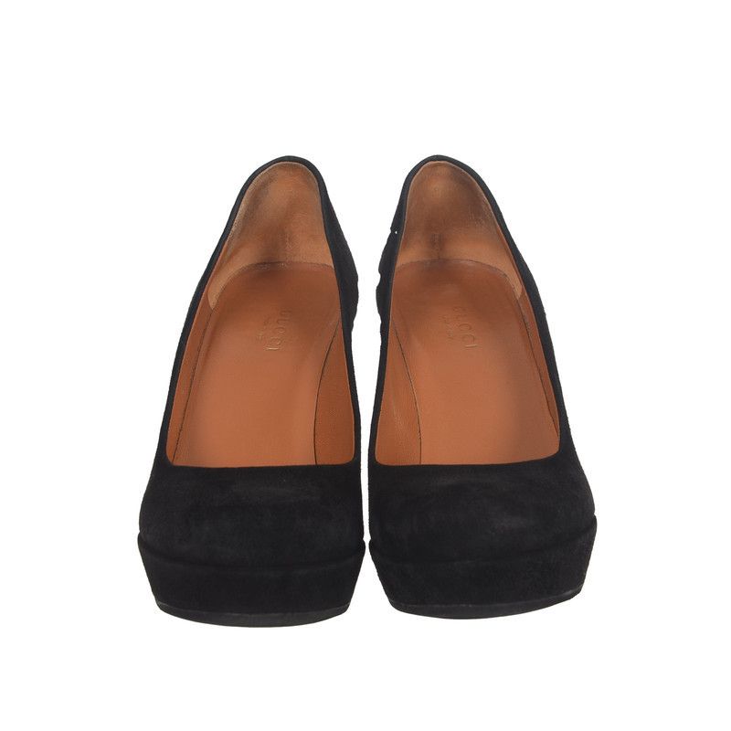 Gucci Gucci Black High Heels for Elegant Occasions 0079 Size US 5 / EU 37 - 2 Thumbnail
