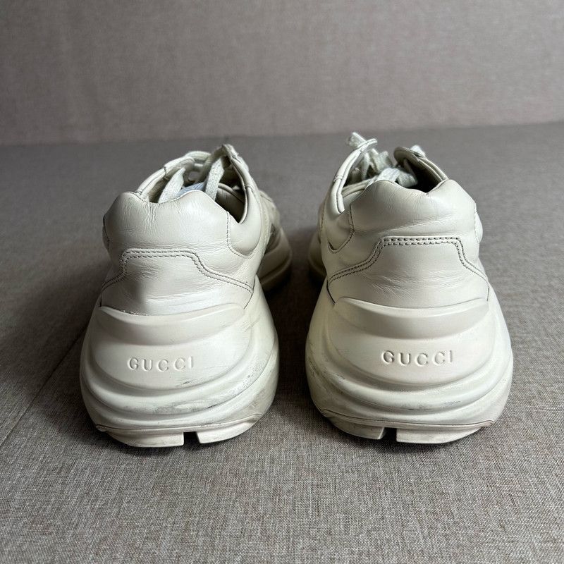Gucci Gucci Rhyton Vintage Dad Sneakers in Ivory 0079 Size US 9 / EU 42 - 3 Thumbnail