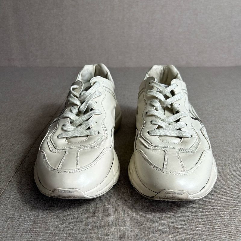Gucci Gucci Rhyton Vintage Dad Sneakers in Ivory 0079 Size US 9 / EU 42 - 2 Thumbnail