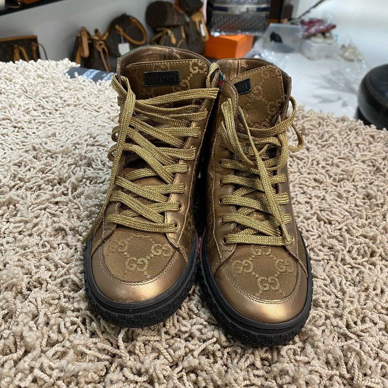 Gucci Gucci 1977 Low-top Fashion Sneakers for Men 0079 Size US 10 / EU 43 - 2 Thumbnail