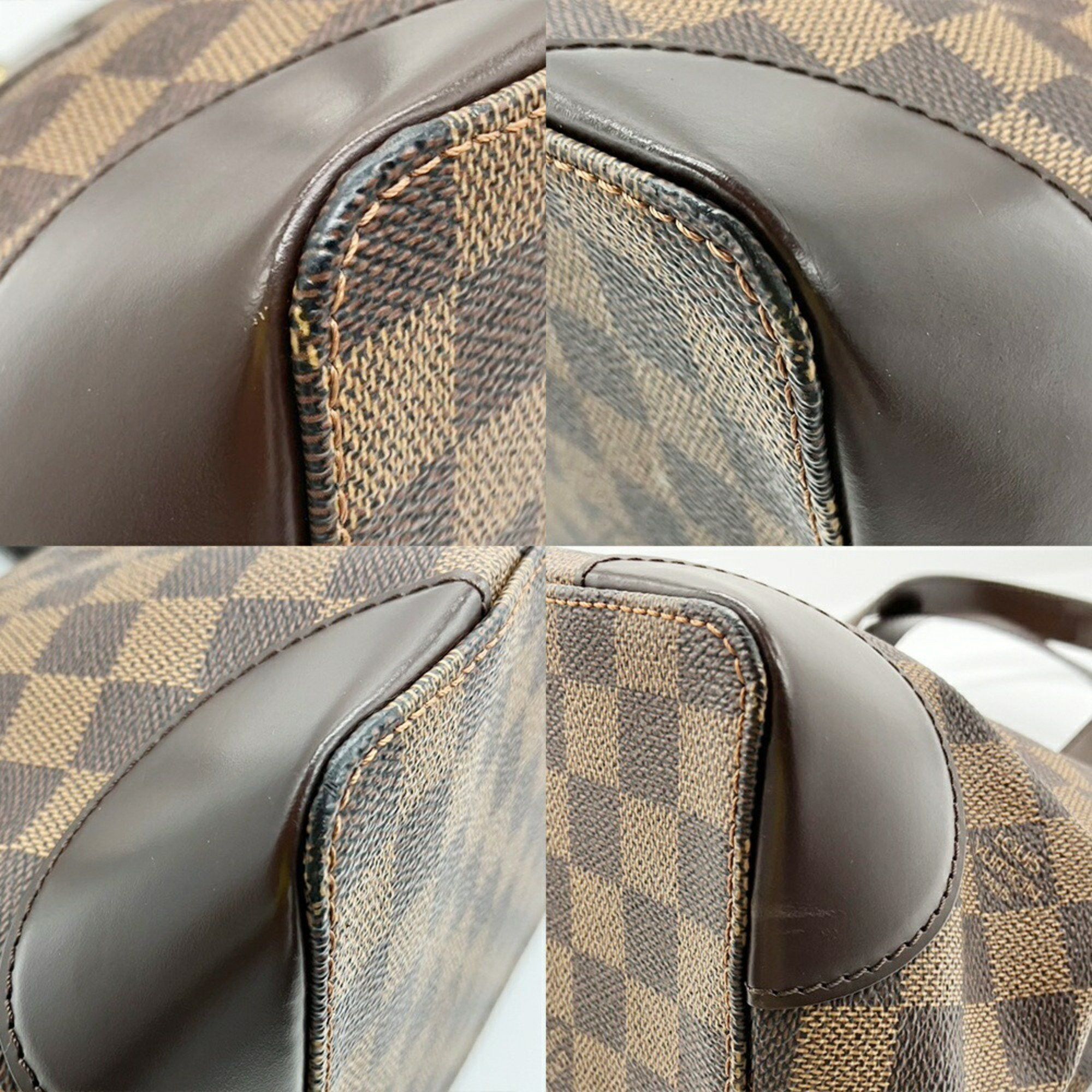 Louis Vuitton Louis Vuitton Hampstead PM Damier Tote Bag Women's Brown N51205 LOUIS VUITTON Size ONE SIZE - 4 Thumbnail