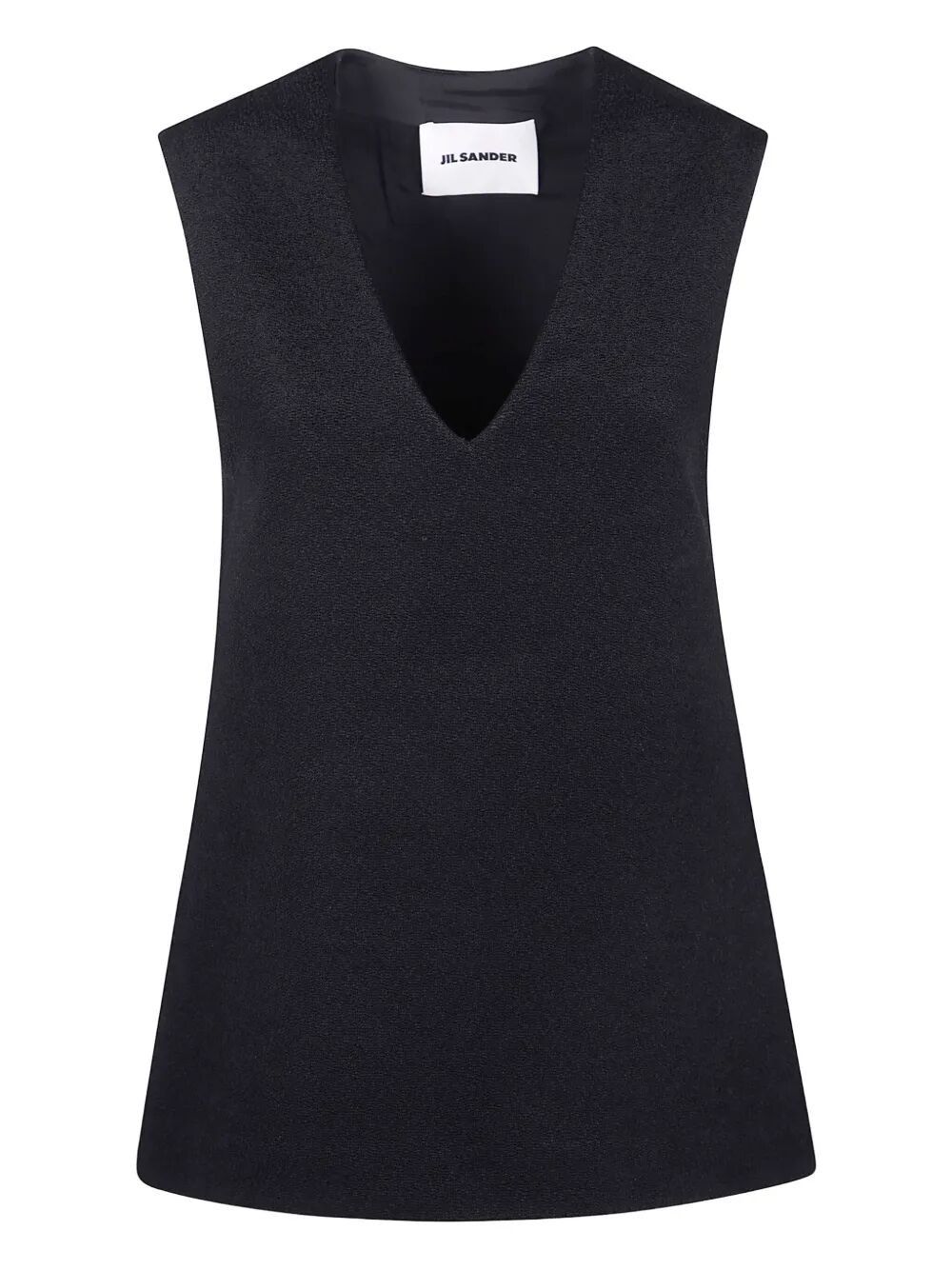 Jil Sander "V NECK SLEEVELESS" TOP Size XS / US 0-2 / IT 36-38 - 4 Thumbnail