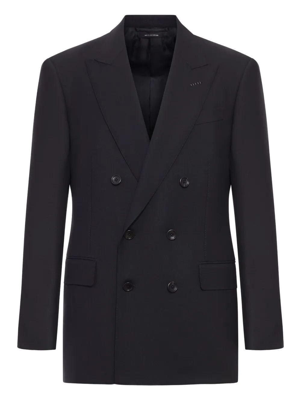 Tom Ford HIGH TWIST BROKEN TWILL DOUBLE BREAST JACKET Size US M / EU 48-50 / 2 - 4 Thumbnail