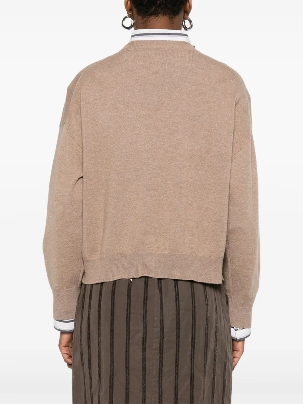 Brunello Cucinelli CASHMERE ROUND NECK SWEATER Size S / US 4 / IT 40 - 5 Thumbnail