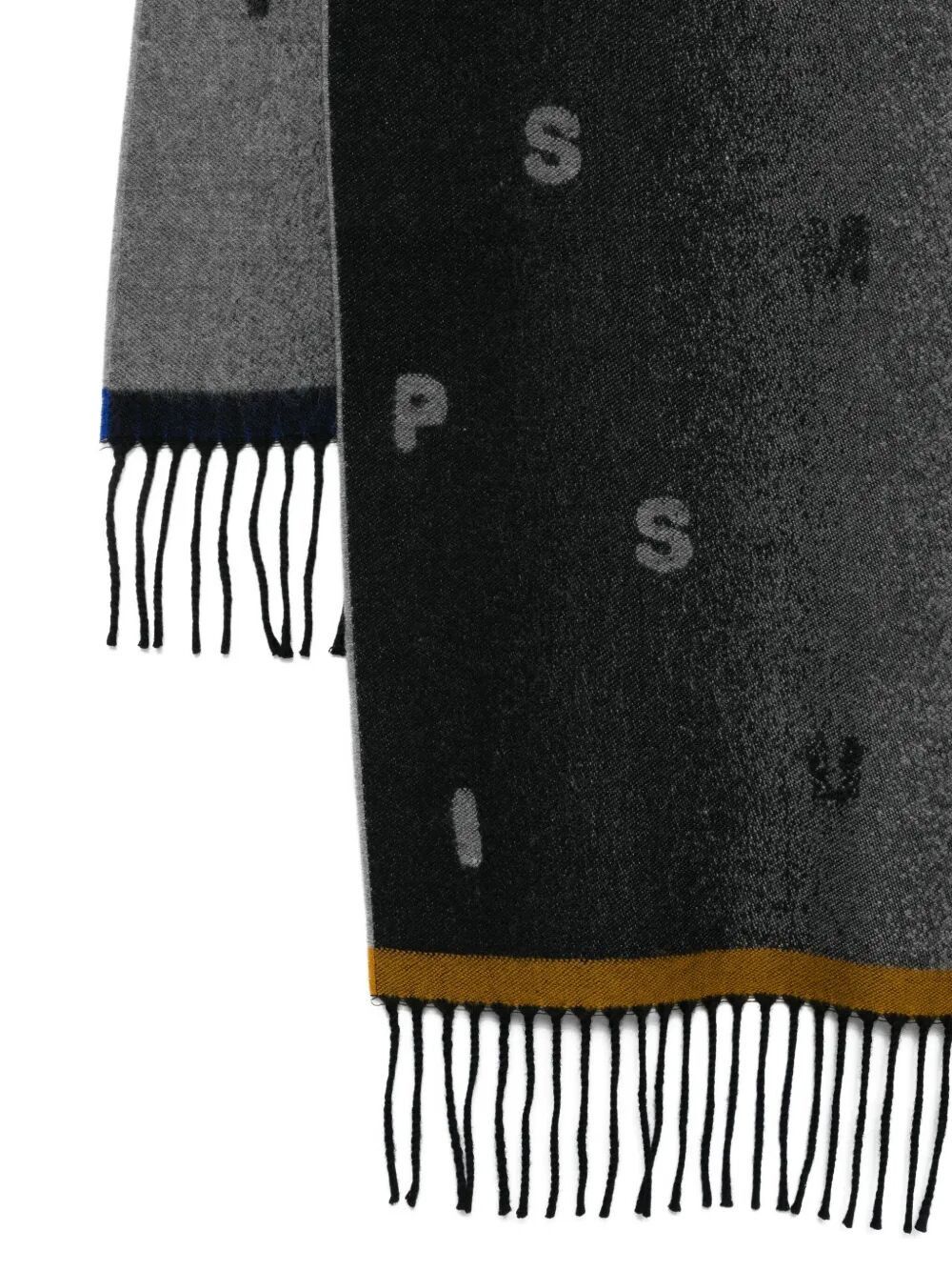 Paul Smith MEN SCARF FADED INT JACQ Size ONE SIZE - 2 Thumbnail