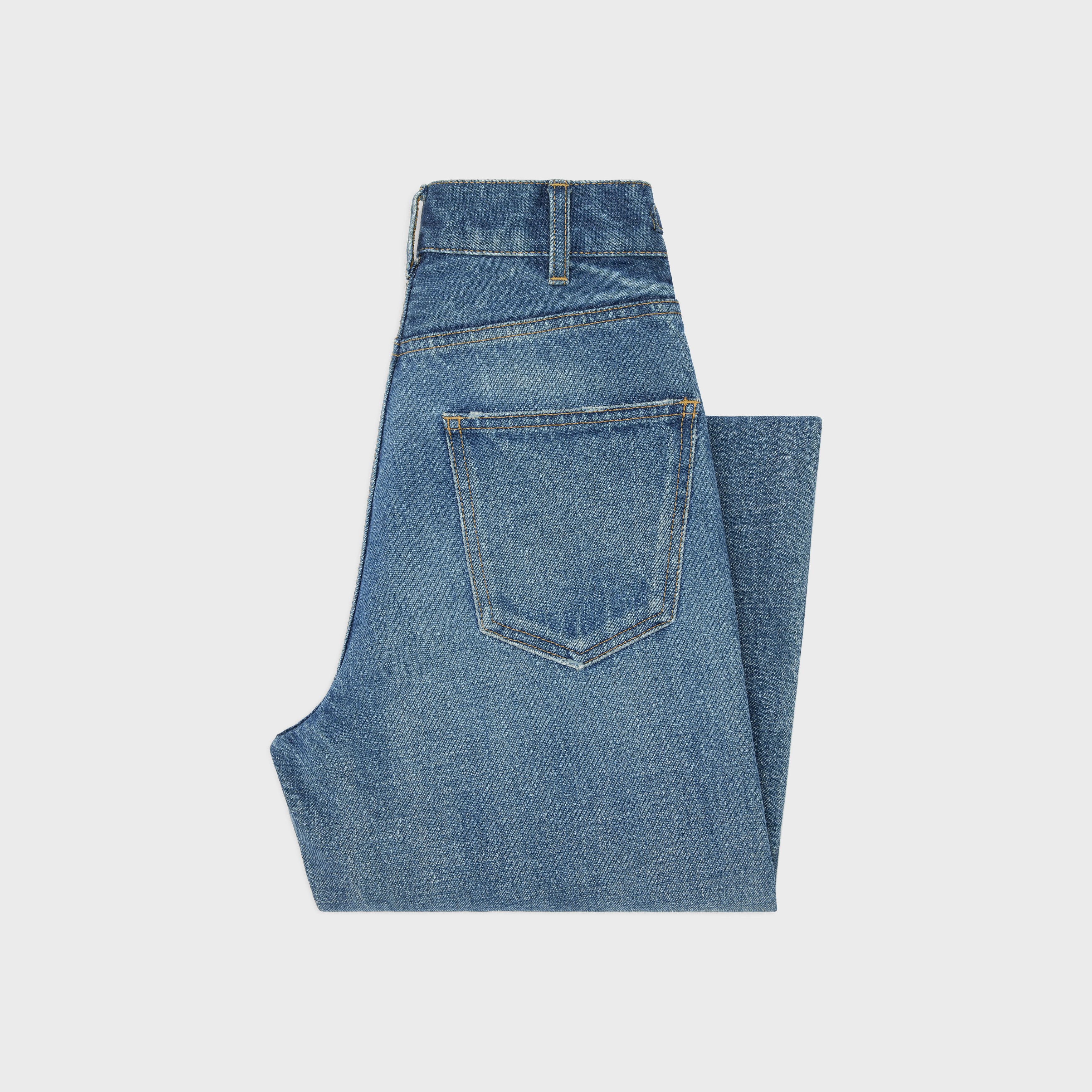 Celine MARGARET JEANS IN UNION WASH DENIM Size 24" / US 00 / IT 34 - 2 Thumbnail