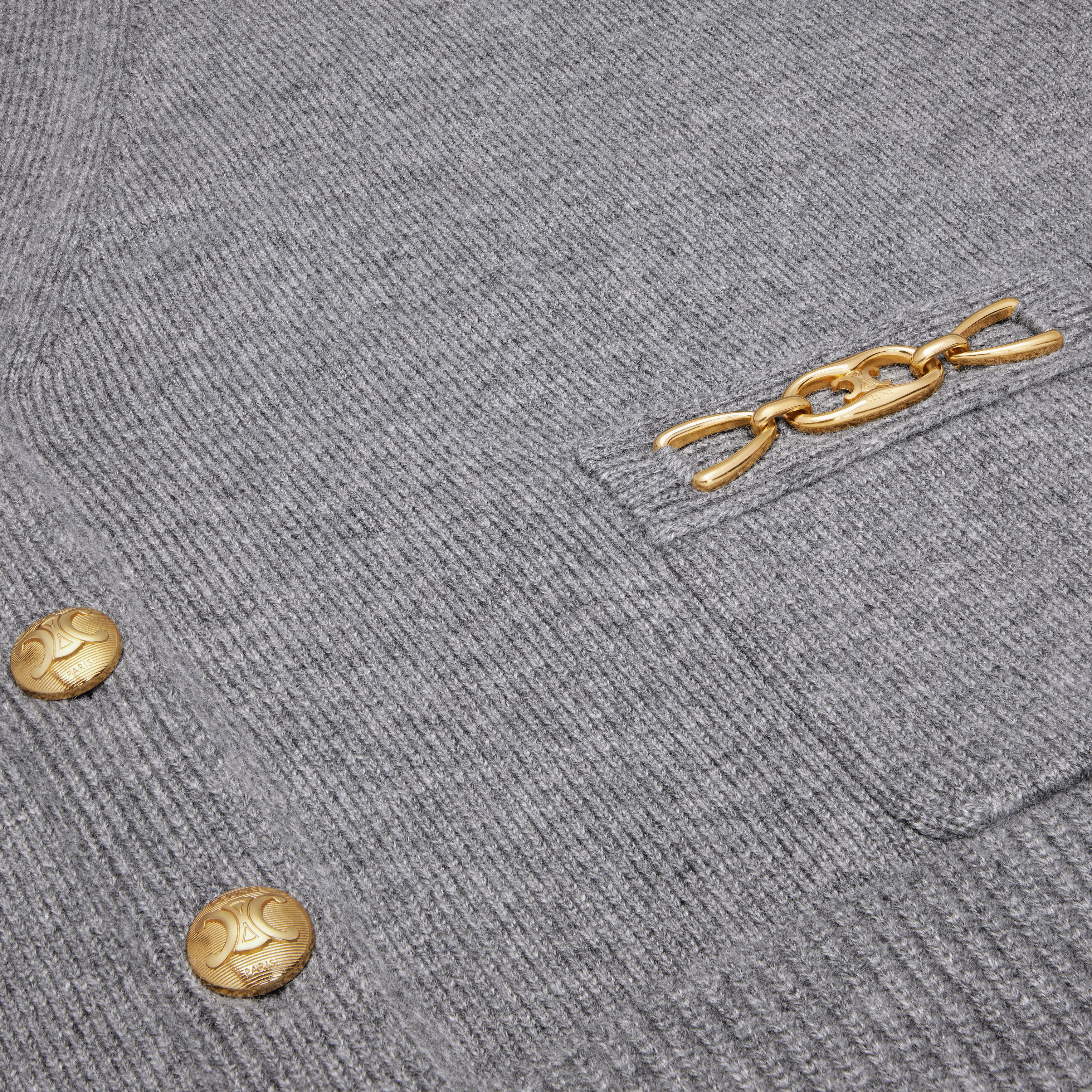 Celine cardigan with gourmettes in heritage cashmere Size L / US 10 / IT 46 - 7 Thumbnail