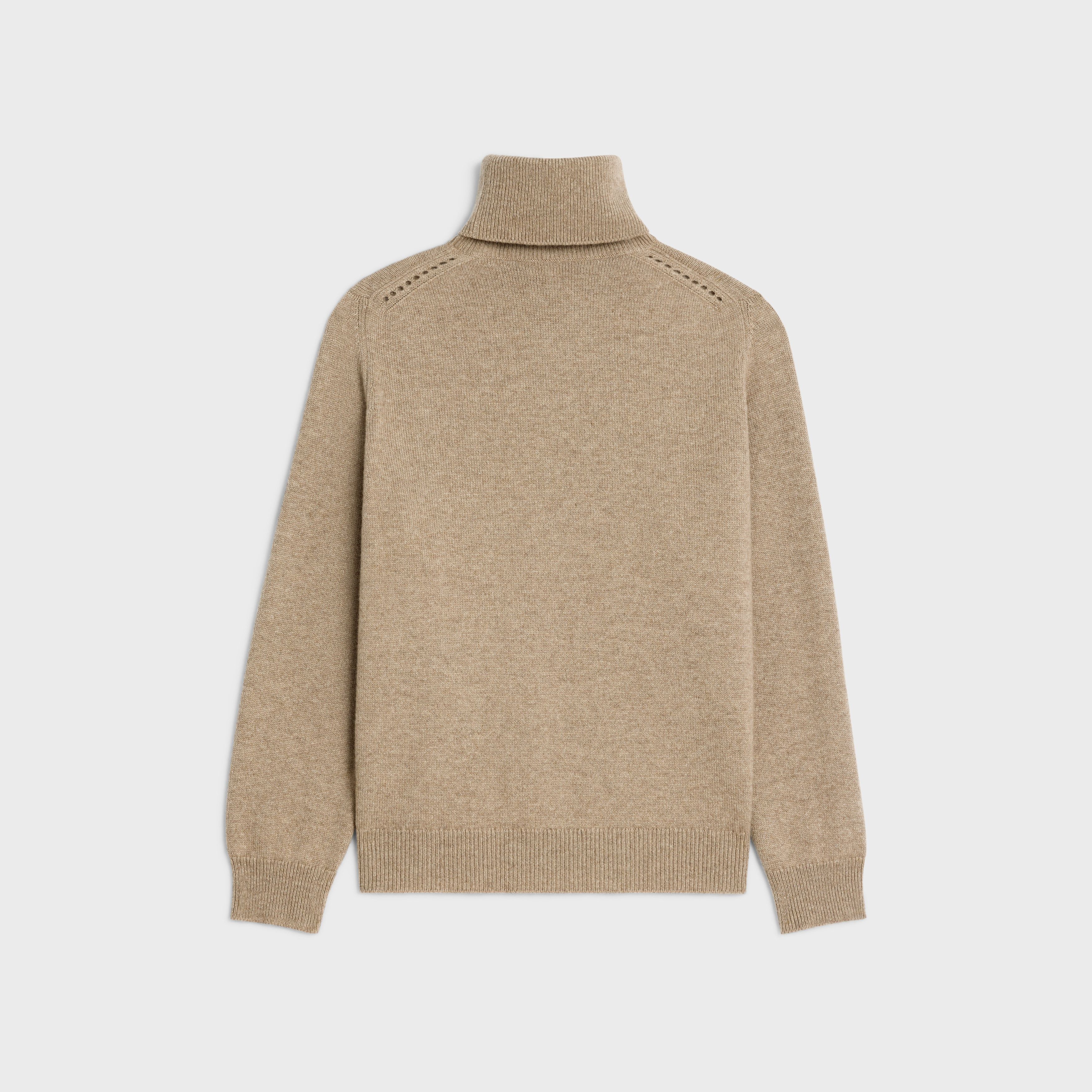Celine turtleneck sweater in scottish cashmere Size XXL / US 16-18 / IT 52-54 - 2 Thumbnail