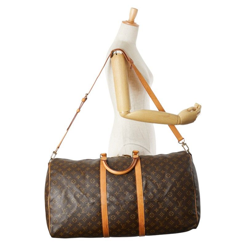 Louis Vuitton Louis Vuitton Louis Vuitton Keepall Bandouliere Monogram 2way Boston Bag Canvas Travel Bag M41412 Size ONE SIZE - 12 Thumbnail