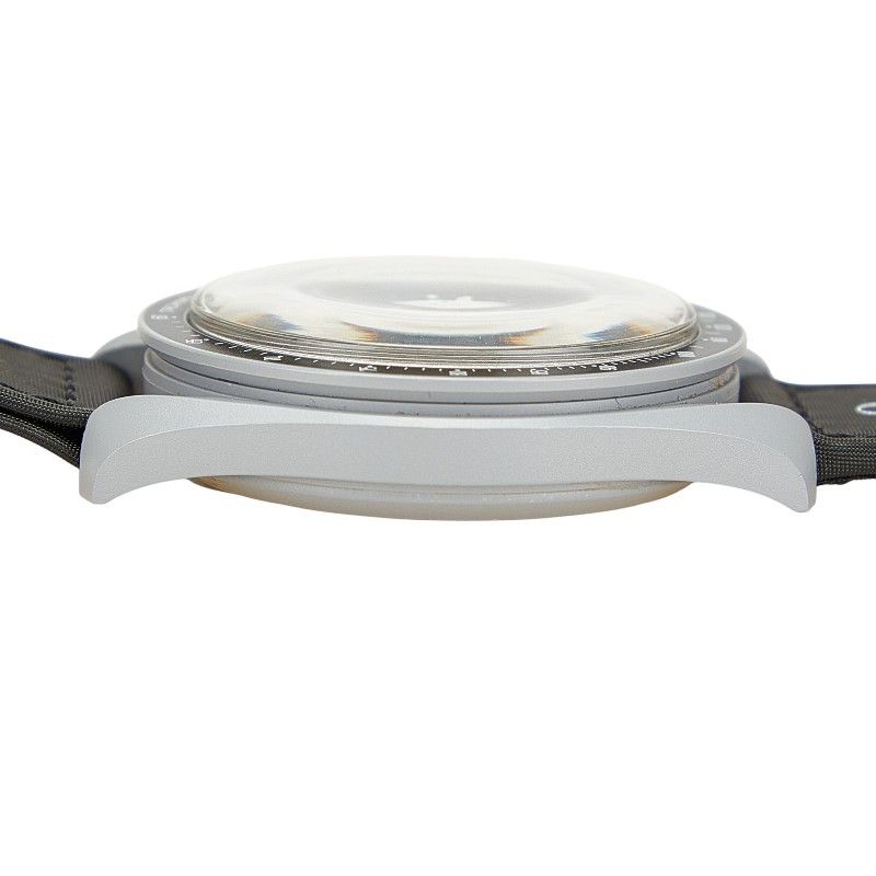 Omega Omega Omega Speedmaster MoonSwatch Mission to the Moon Ceramic Ceramic Quartz S033M100 Size ONE SIZE - 6 Thumbnail
