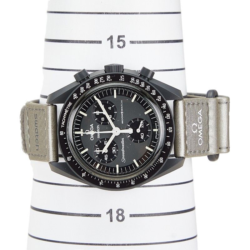 Omega Omega Omega Speedmaster MoonSwatch MISSION TO MERCURY Ceramic Ceramic Quartz SO33A100 Size ONE SIZE - 7 Thumbnail