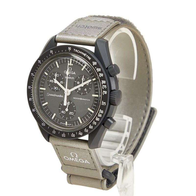 Omega Omega Omega Speedmaster MoonSwatch MISSION TO MERCURY Ceramic Ceramic Quartz SO33A100 Size ONE SIZE - 2 Thumbnail