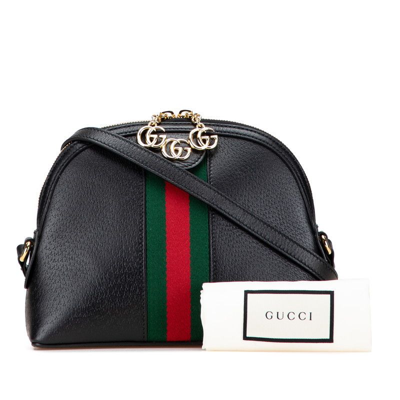 Gucci Gucci Gucci Ophidia Shearling Line Leather Shoulder Bag Leather Shoulder Bag 499621 DUTY FREE for USA Size ONE SIZE - 9 Thumbnail