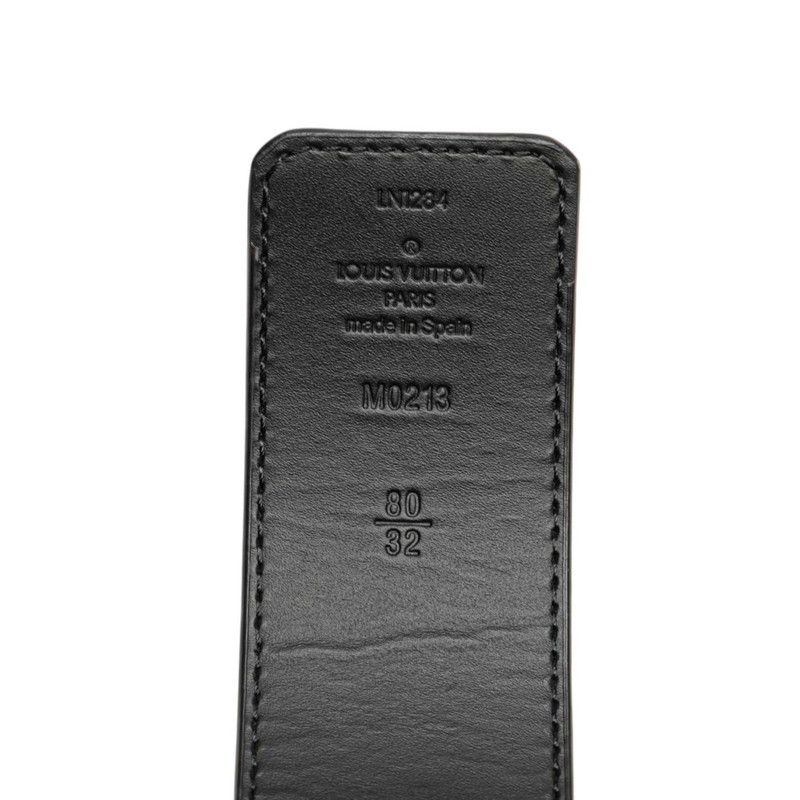 Louis Vuitton Louis Vuitton Louis Vuitton Sangle LV Initiales Damier Belt Canvas Belt M0213 DUTY FREE for USA Size ONE SIZE - 6 Thumbnail