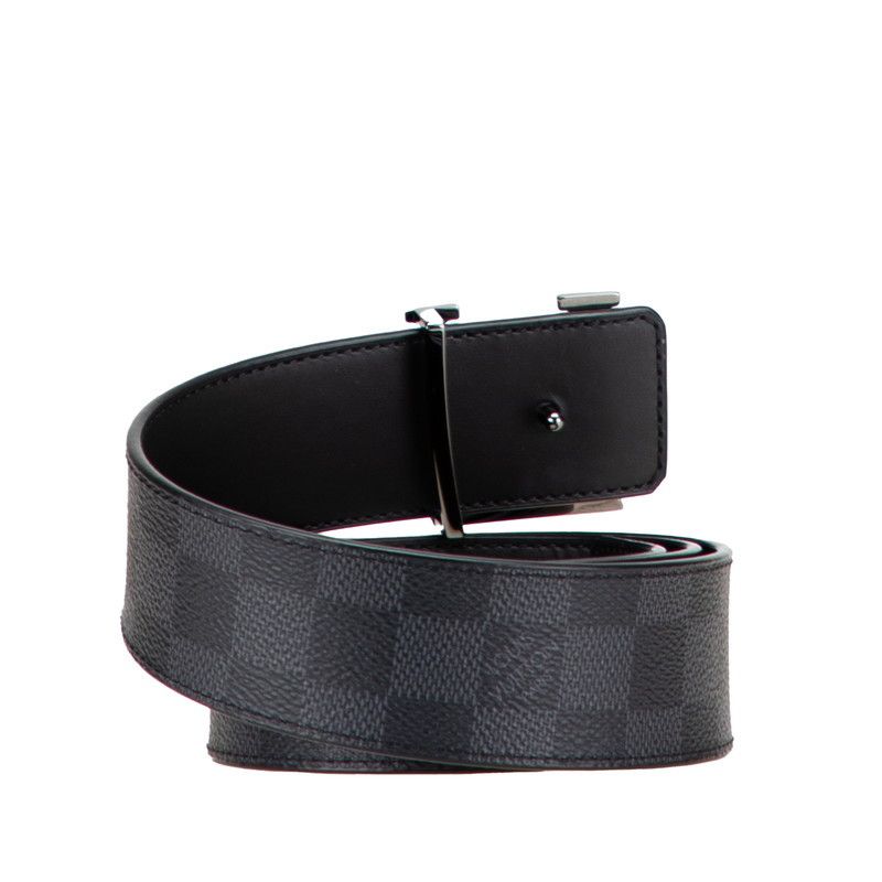 Louis Vuitton Louis Vuitton Louis Vuitton Sangle LV Initiales Damier Belt Canvas Belt M0213 DUTY FREE for USA Size ONE SIZE - 3 Thumbnail
