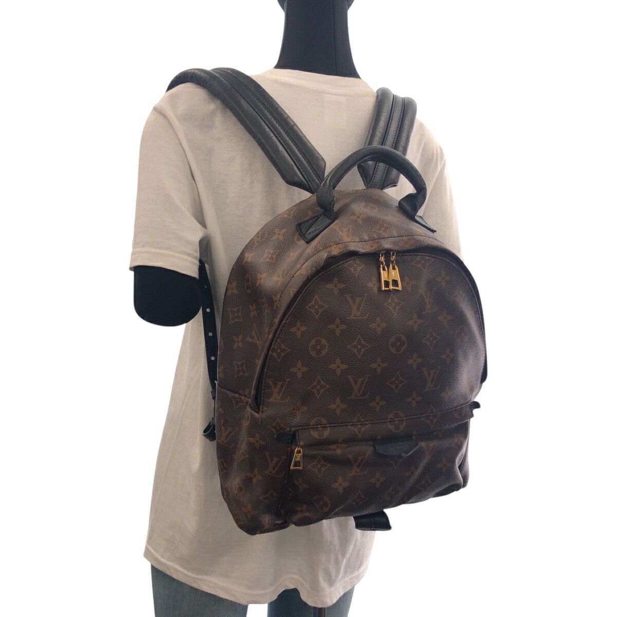 Louis Vuitton Louis Vuitton Louis Vuitton Palm Springs Monogram Backpack Canvas Backpack M41561 DUTY FREE for USA Size ONE SIZE - 7 Thumbnail