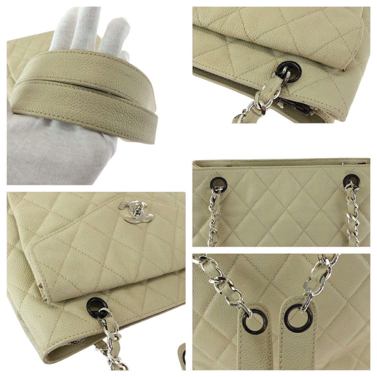 Chanel Chanel Chanel Coco Mark Matelassé Caviar Skin Chain Shoulder Bag Leather Shoulder Bag DUTY FREE for USA Size ONE SIZE - 5 Thumbnail
