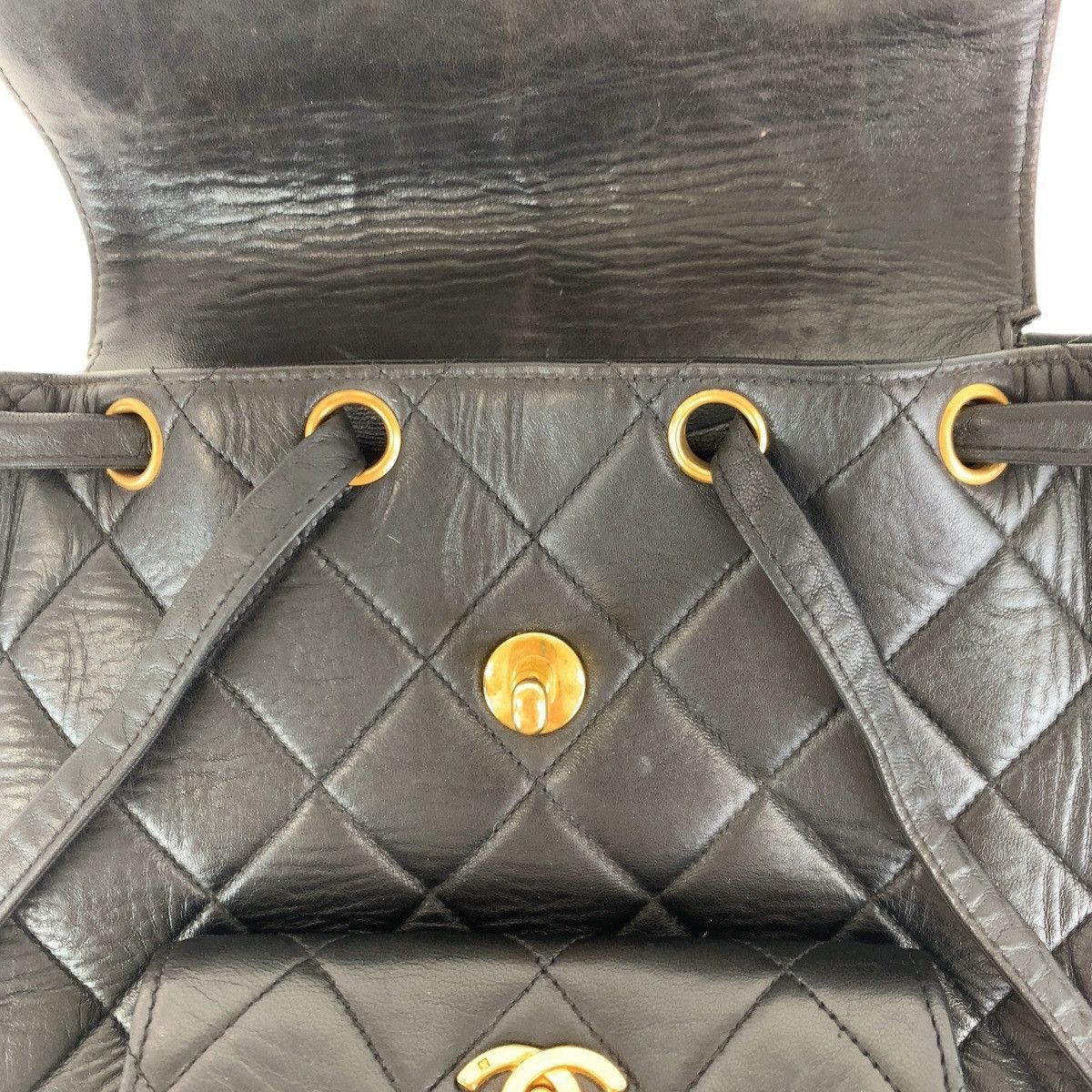 Chanel Chanel Chanel Matelasse Lambskin Backpack Leather Backpack DUTY FREE for USA Size ONE SIZE - 5 Thumbnail