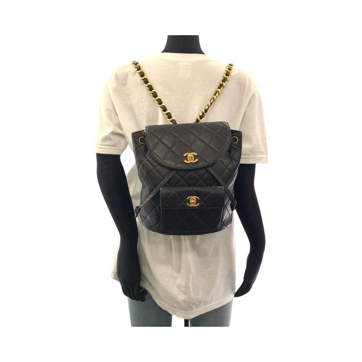 Chanel Chanel Chanel Matelasse Lambskin Backpack Leather Backpack DUTY FREE for USA Size ONE SIZE - 6 Thumbnail