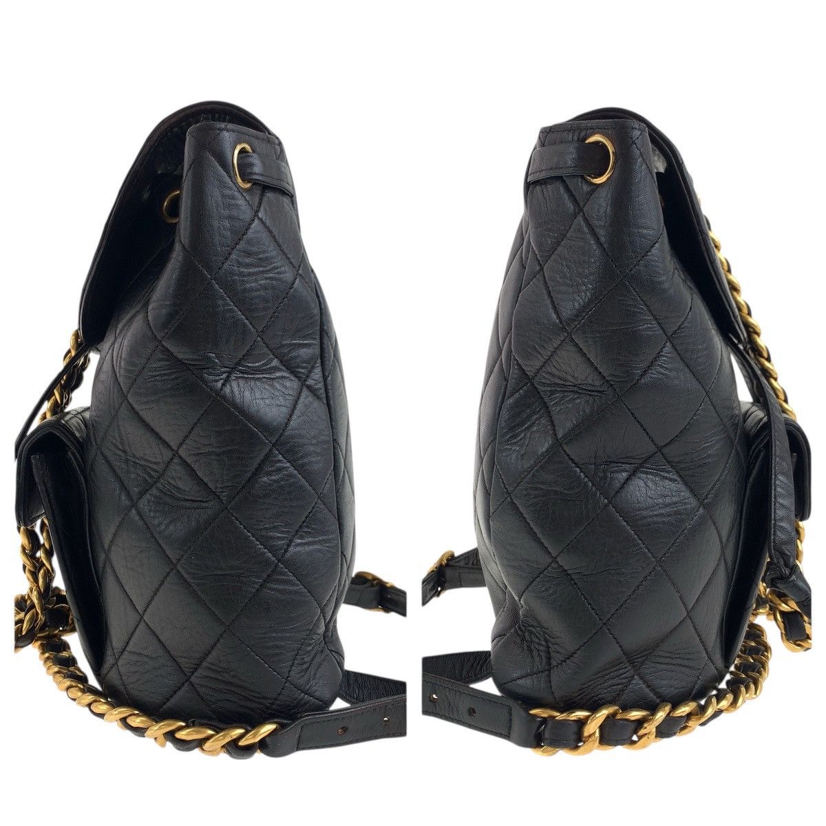 Chanel Chanel Chanel Matelasse Lambskin Backpack Leather Backpack DUTY FREE for USA Size ONE SIZE - 7 Thumbnail