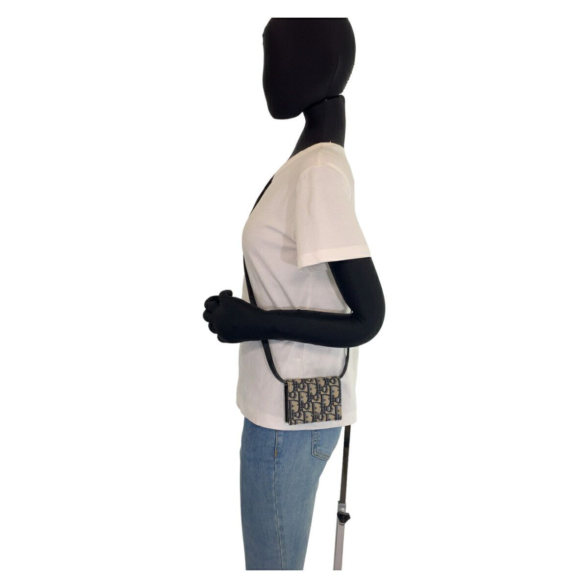 Dior Dior Dior Oblique Trotter Canvas Shoulder Bag Canvas Crossbody Bag DUTY FREE for USA Size ONE SIZE - 5 Thumbnail