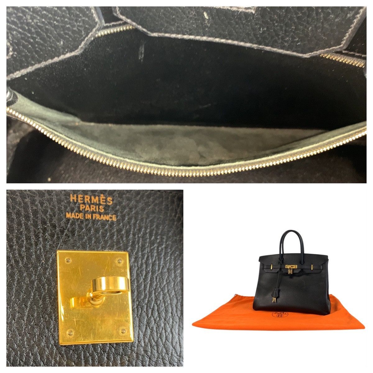 Hermes Hermes Hermes Birkin Ardennes Handbag Leather Handbag Stamp C DUTY FREE for USA Size ONE SIZE - 5 Thumbnail
