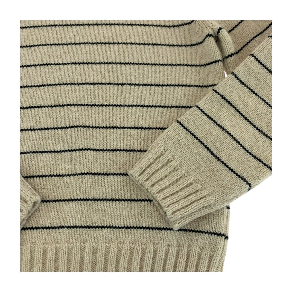 Celine Celine Celine Triomphe Embroidery Wool Knit Others Tops 2AE4F896T DUTY FREE for USA Size ONE SIZE - 9 Thumbnail