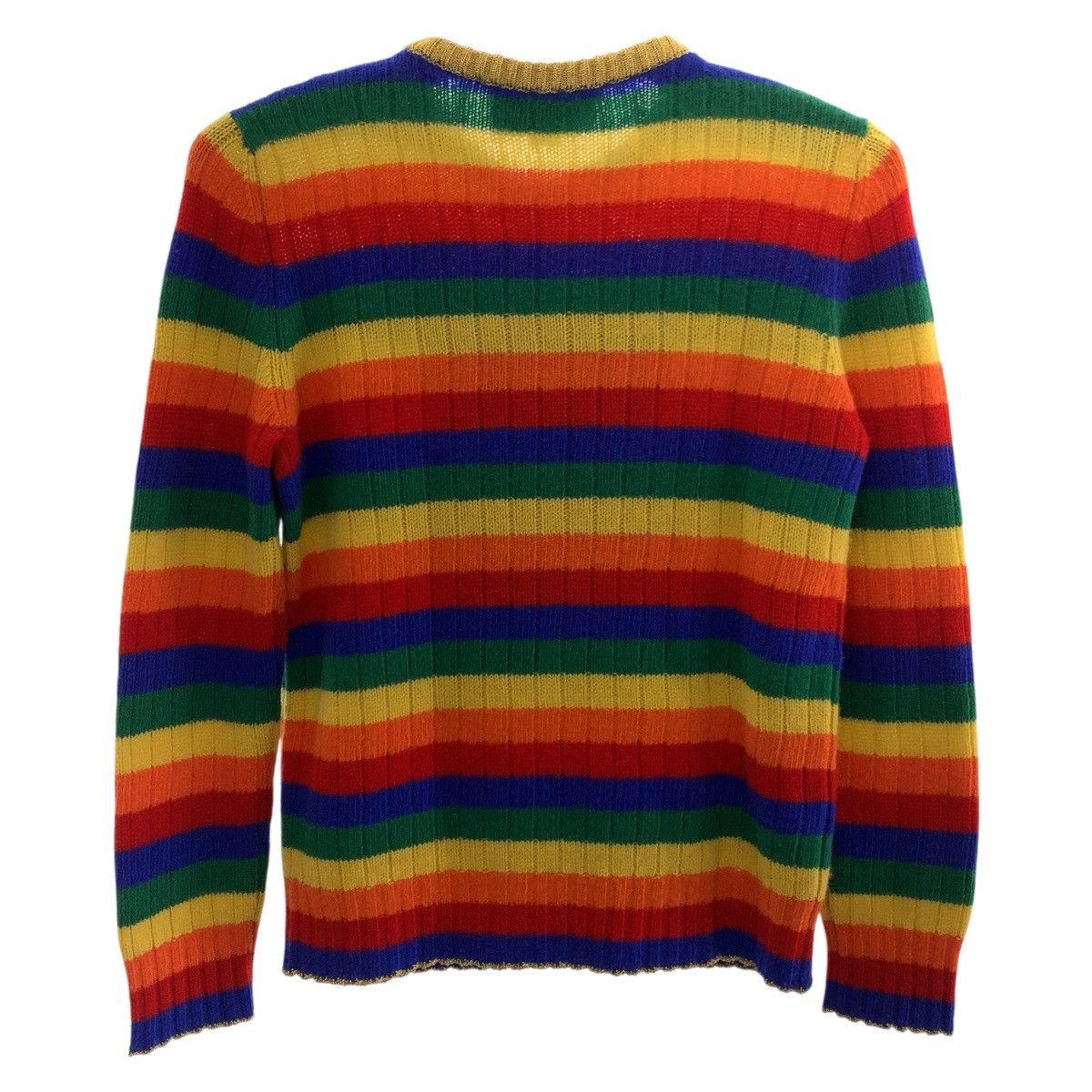 Gucci Gucci Gucci Teddy Bear Rainbow Wool/Cashmere Knitwear Others Tops 501393 DUTY FREE for USA Size ONE SIZE - 2 Thumbnail