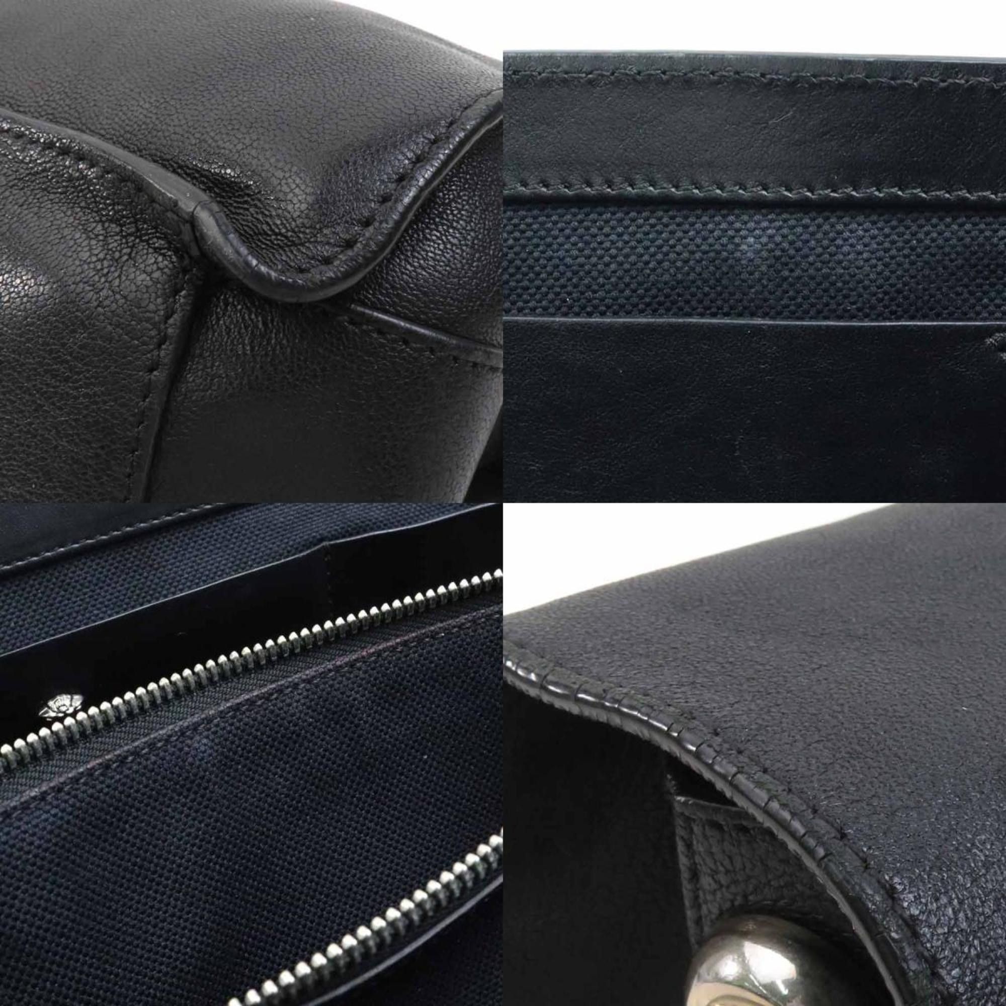 Versace Versace 2-Way Shoulder Bag in Black, Multicolored Leather, and Silver (e60735a) Size ONE SIZE - 3 Thumbnail