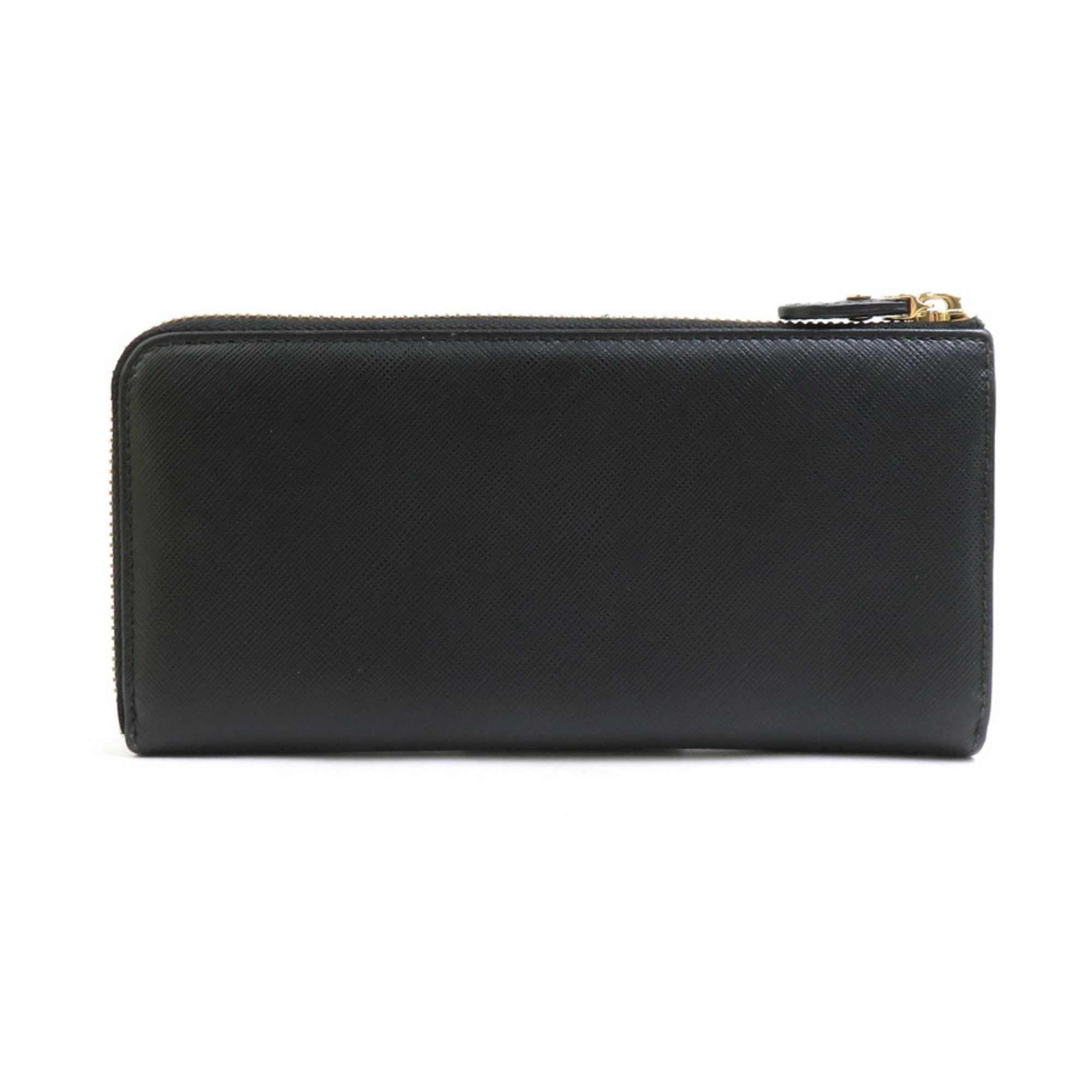 Salvatore Ferragamo Salvatore Ferragamo Vara Ribbon Leather Round Long Wallet in Black, Women's, H31413a Size ONE SIZE - 2 Thumbnail