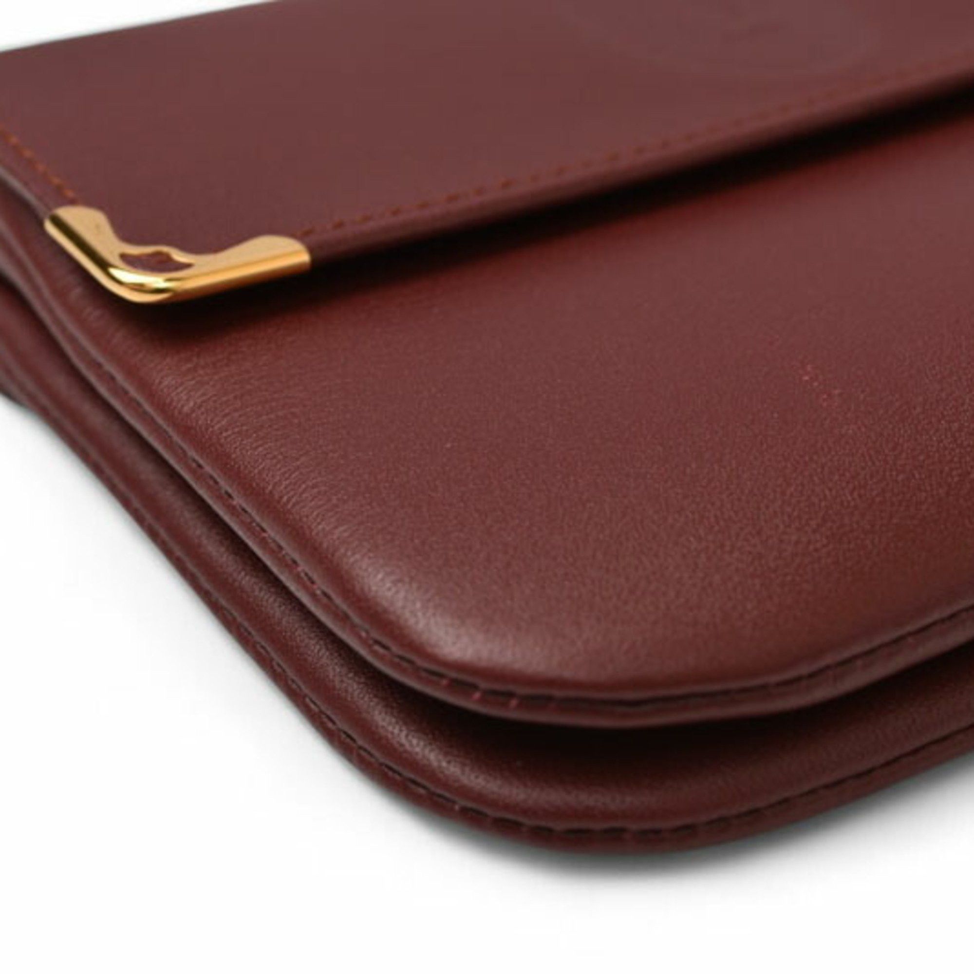 Cartier Cartier Must de Wallet/Mini Pouch Bordeaux L3000038 Size ONE SIZE - 6 Thumbnail