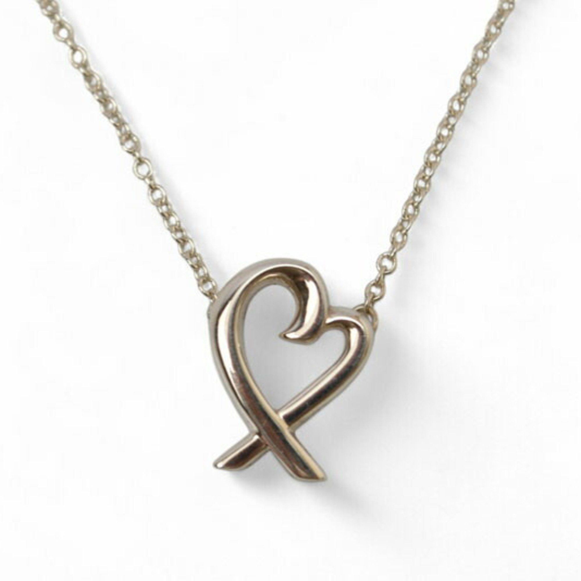 Tiffany & Co. Tiffany & Co. Paloma Picasso Loving Heart Pendant in Sterling Silver (SV925) Size ONE SIZE - 2 Thumbnail