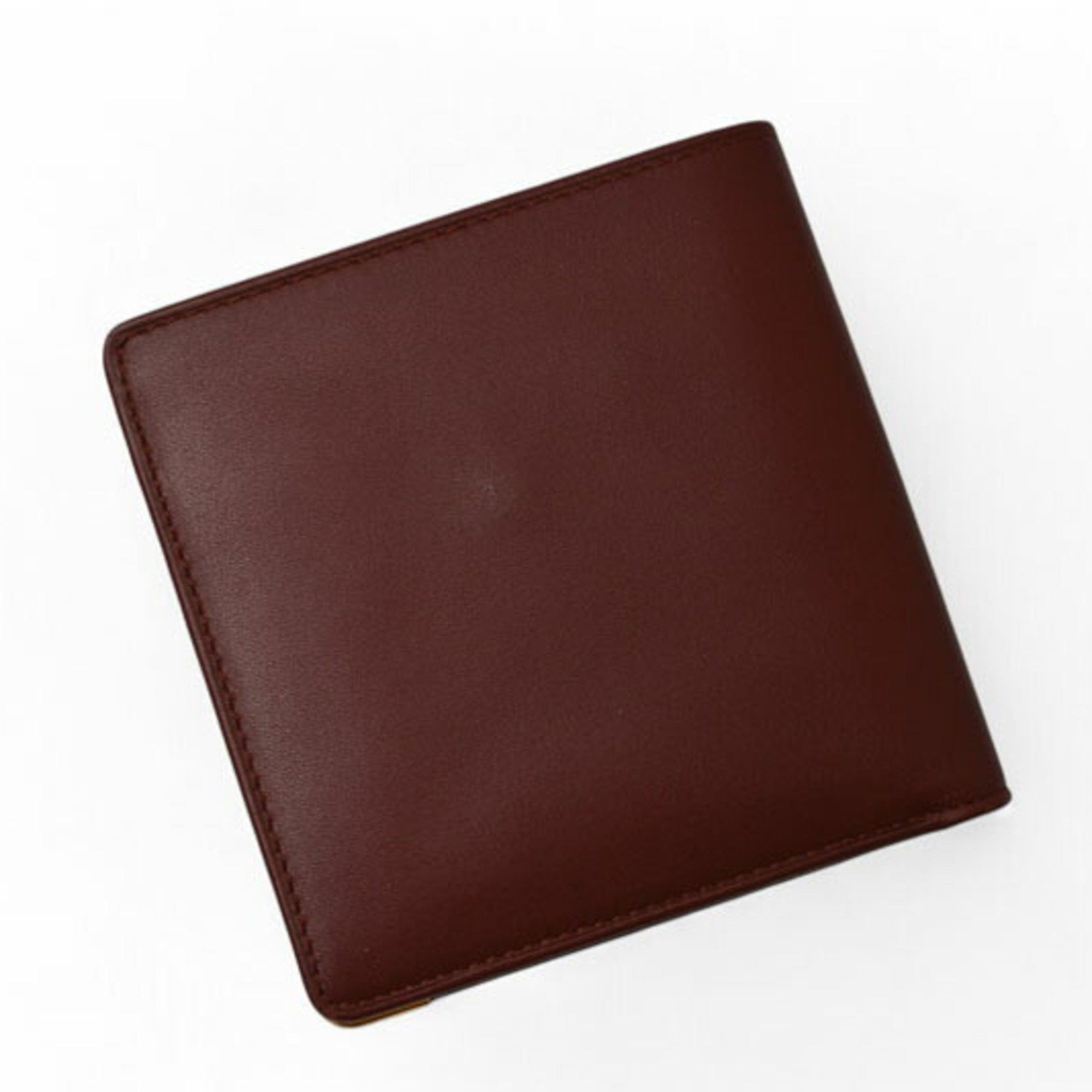 Cartier Cartier Men's Must de Bifold Wallet, Bordeaux, 73184192 Size ONE SIZE - 4 Thumbnail