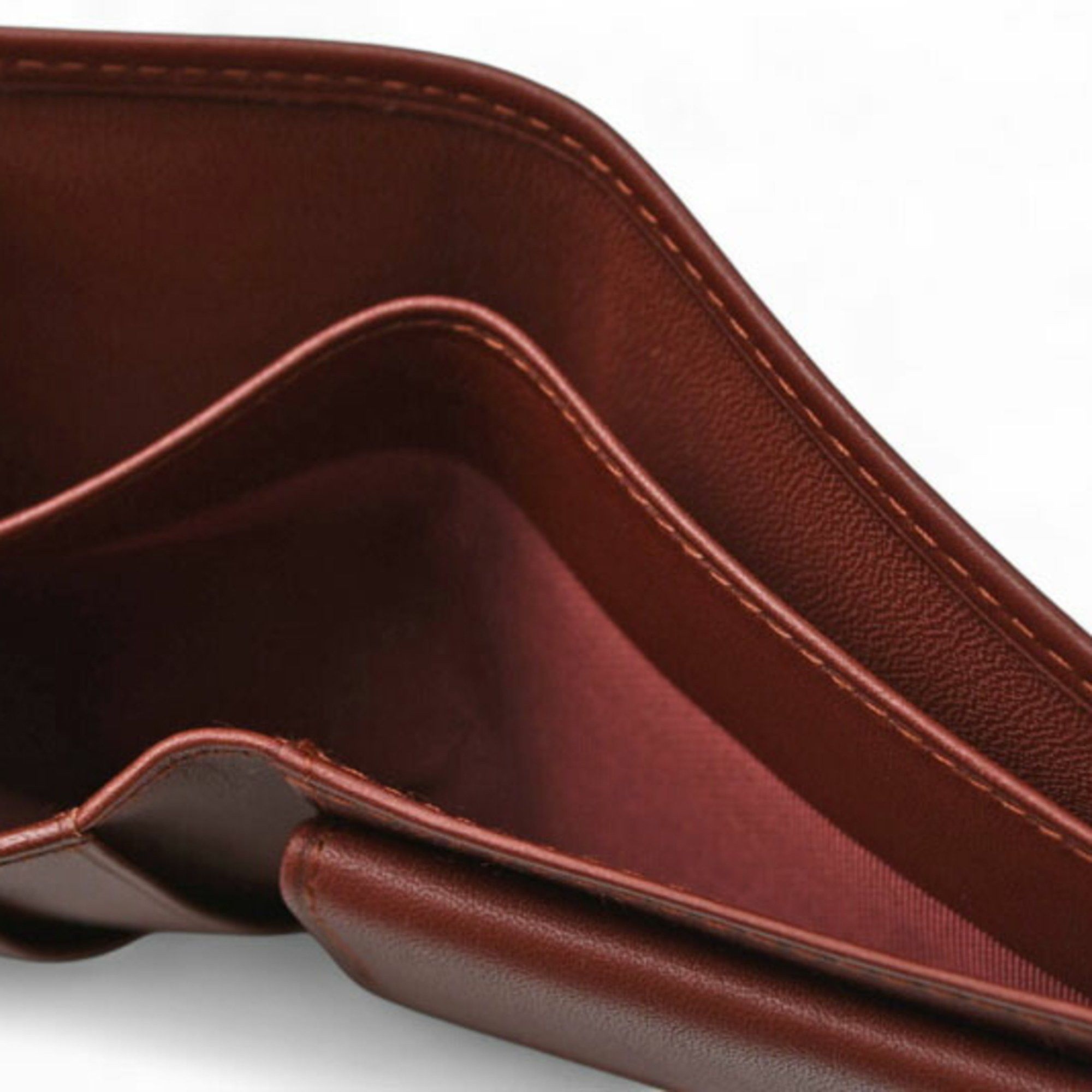 Cartier Cartier Men's Must de Bifold Wallet, Bordeaux, 73184192 Size ONE SIZE - 7 Thumbnail