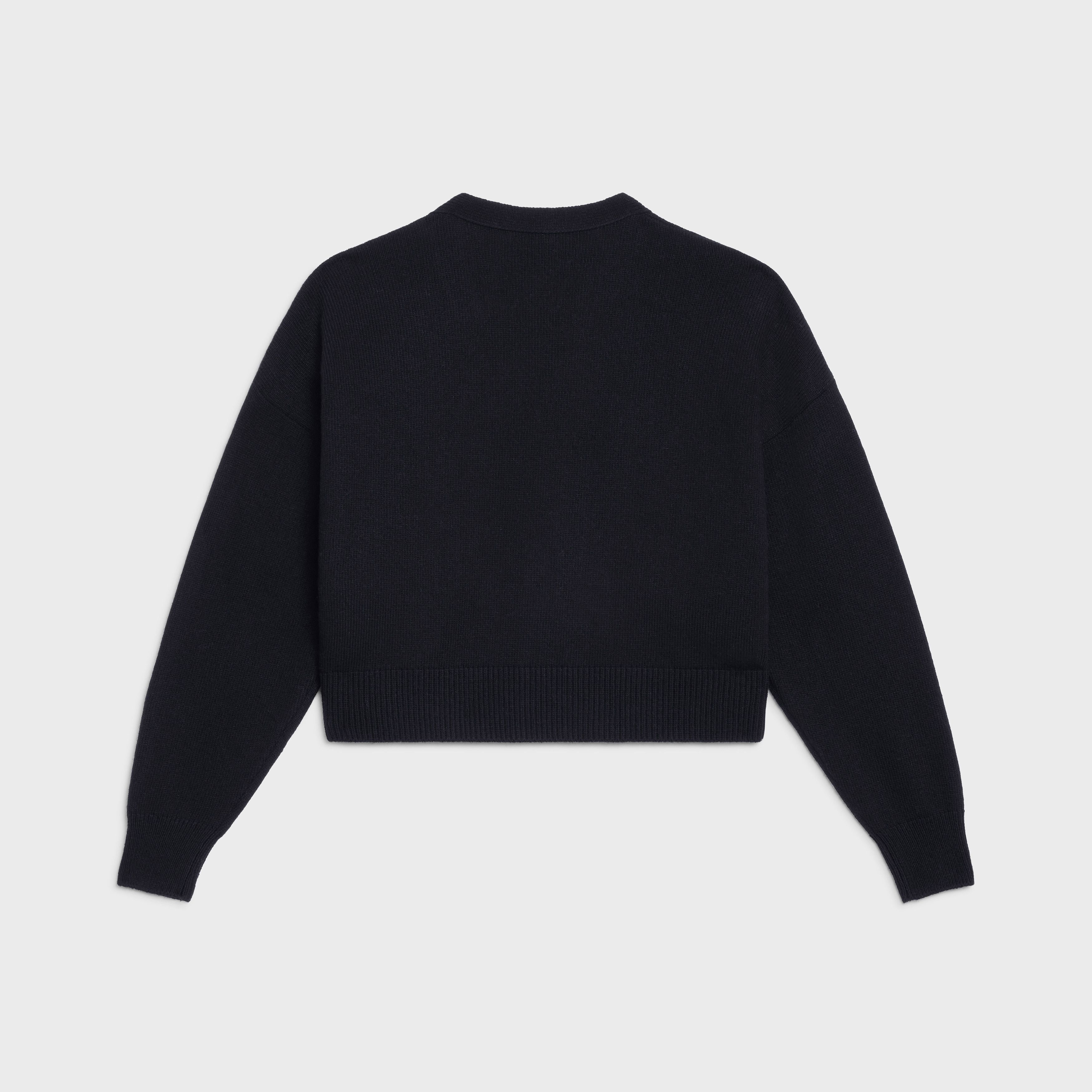 Celine CARDIGAN WITH GOURMETTE IN HERITAGE CASHMERE Size S / US 4 / IT 40 - 2 Thumbnail
